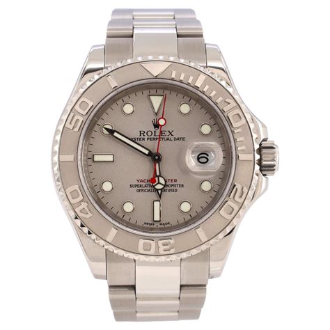 rolex oyster perpetual date yachtmaster platinium black face|Rolex Yacht-Master 42 for sale.